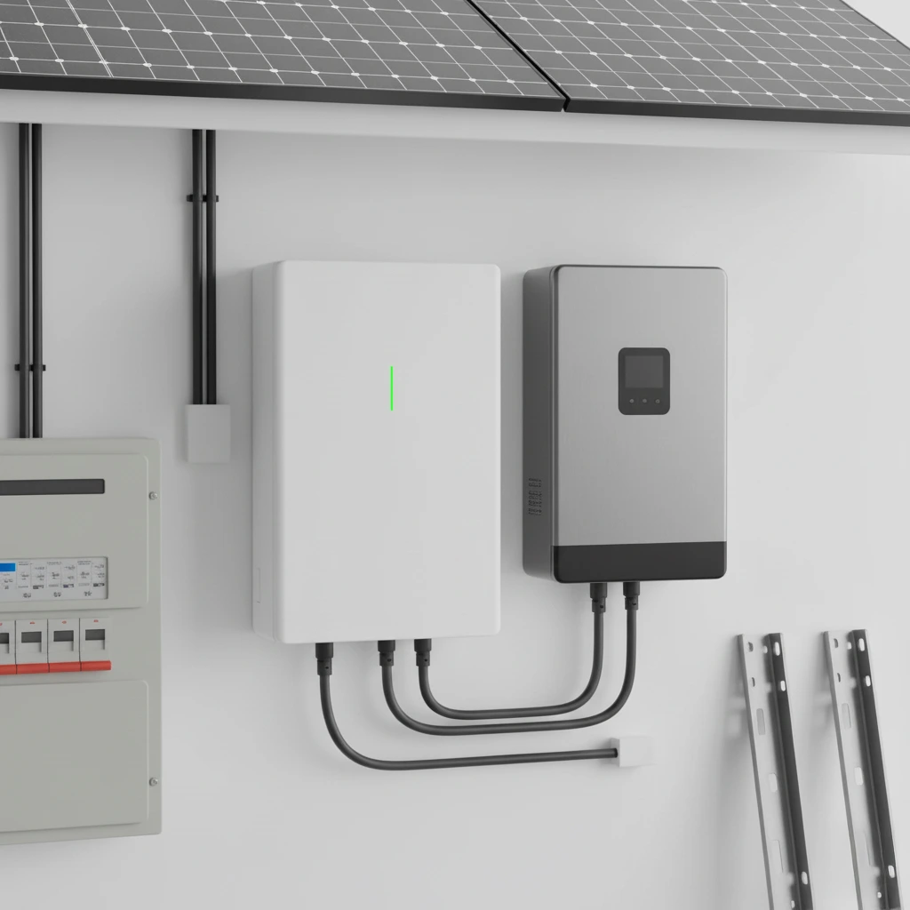 Home solar battery storage and inverter setup for Battery Storage & Energy Independence in Rockhampton.
